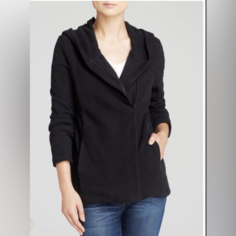 Standard James Perse Black Zip Up